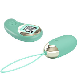 Pretty Love - Mine Doeufs Vibrants Télécommande Verte